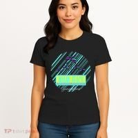 Miami Beach Palm Trees Retro Women's T-Shirt thumb 4