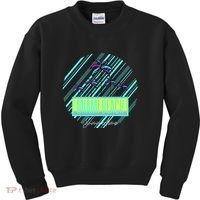 Miami Beach Palm Trees Retro Kids Sweatshirt thumb 0