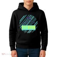Miami Beach Palm Trees Retro Kids Hoodie thumb 4