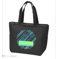 Miami Beach Palm Trees Retro Tote Bag thumb 3