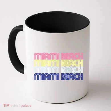 Miami Beach Repeat Coffee Mug