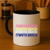 Miami Beach Repeat Coffee Mug thumb 4