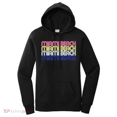 Miami Beach Repeat Women's Hoodie