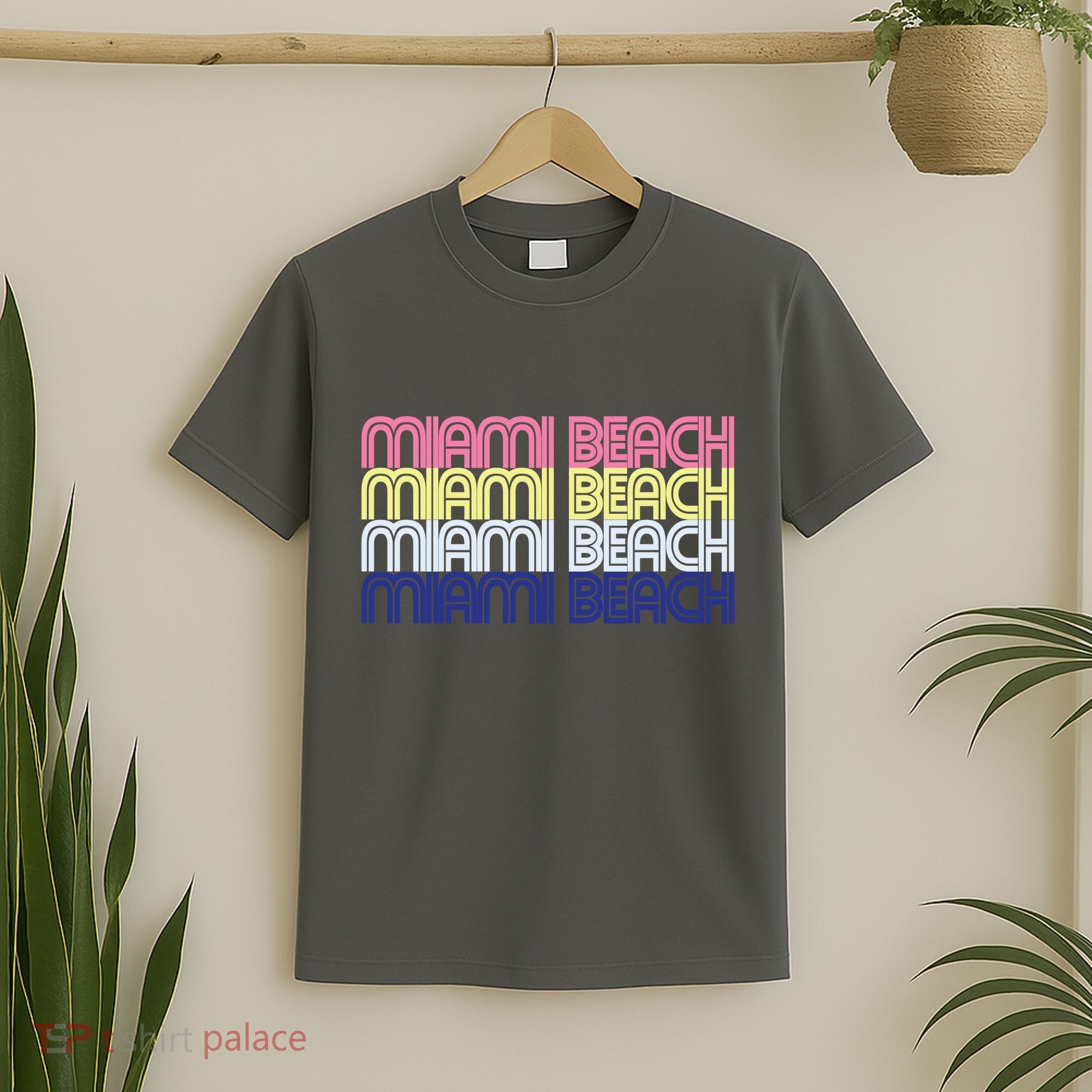 Miami Beach Repeat T-Shirt