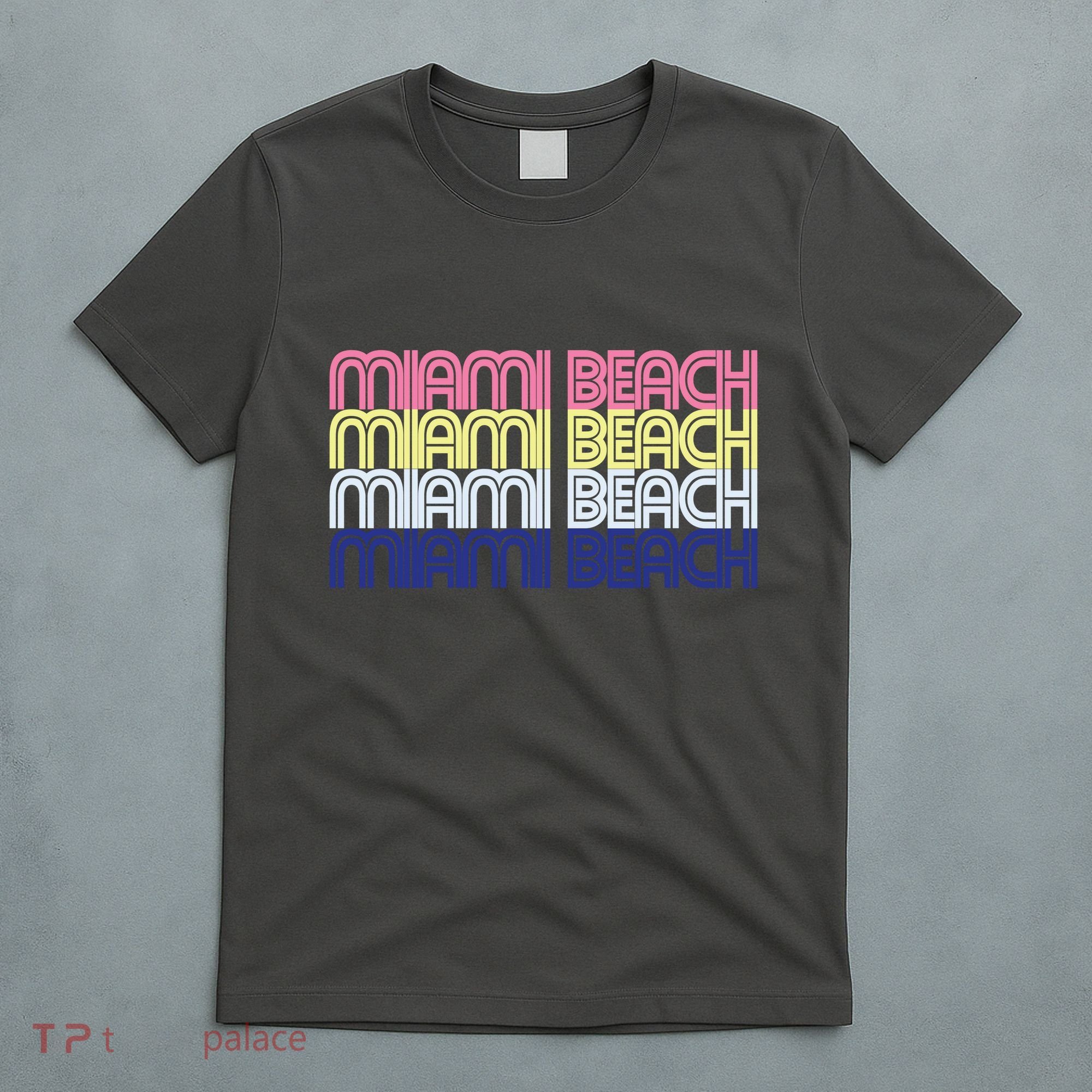 Miami Beach Repeat T-Shirt
