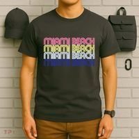 Miami Beach Repeat T-Shirt thumb 6