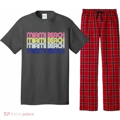 Miami Beach Repeat Pajama Set
