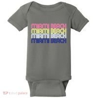 Miami Beach Repeat Baby Bodysuit thumb 0