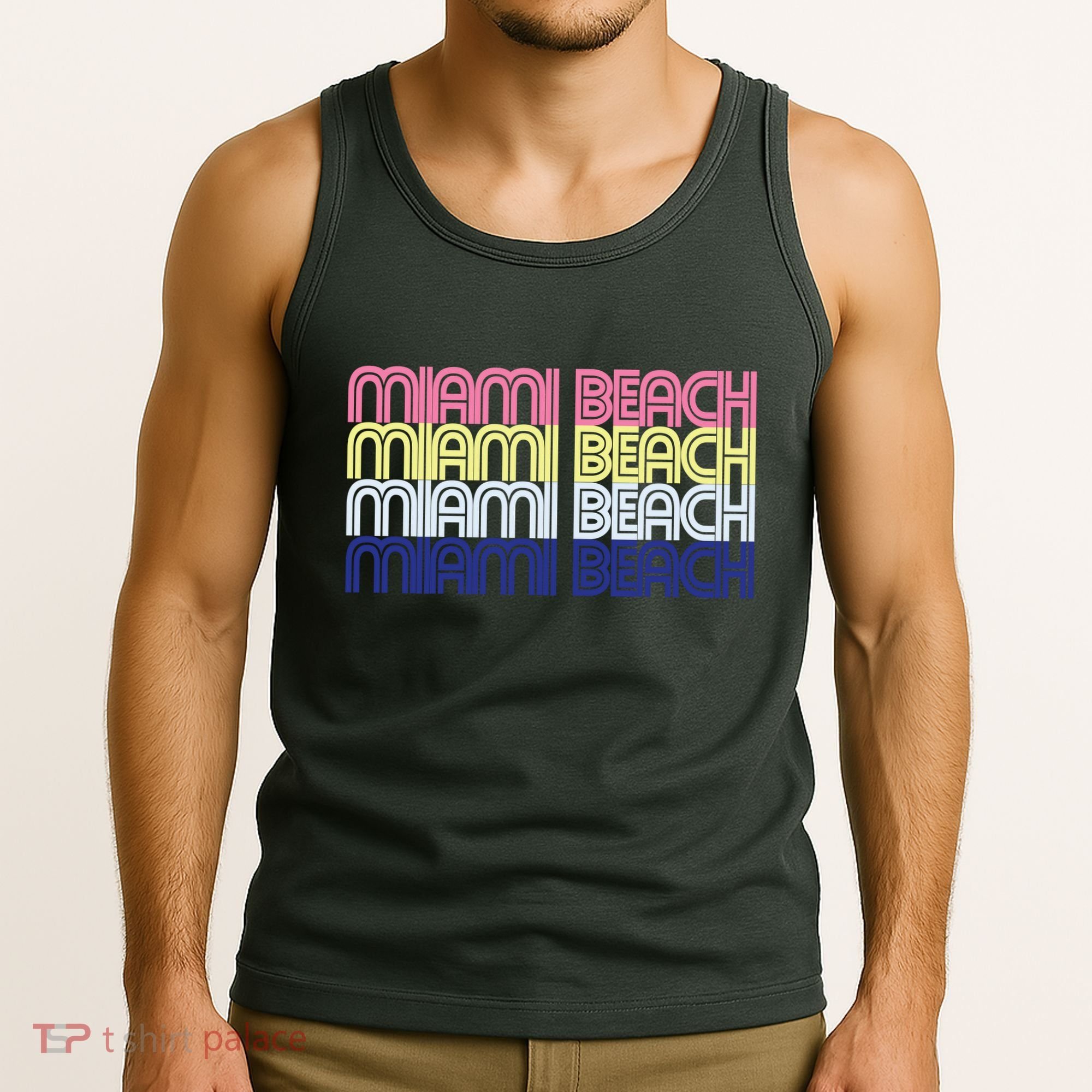 Miami Beach Repeat Tank Top