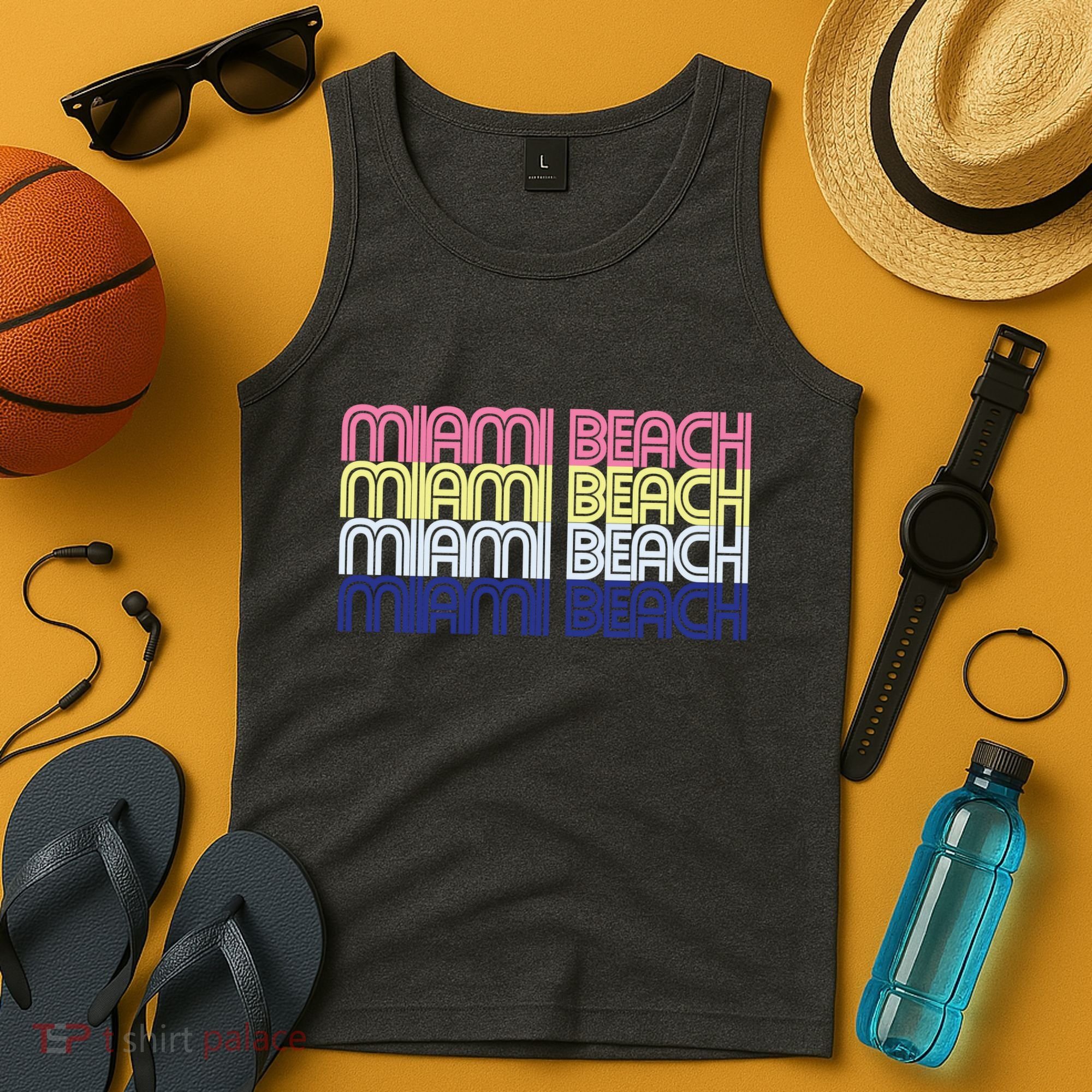 Miami Beach Repeat Tank Top