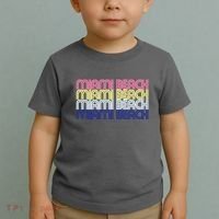 Miami Beach Repeat Toddler T-Shirt thumb 2