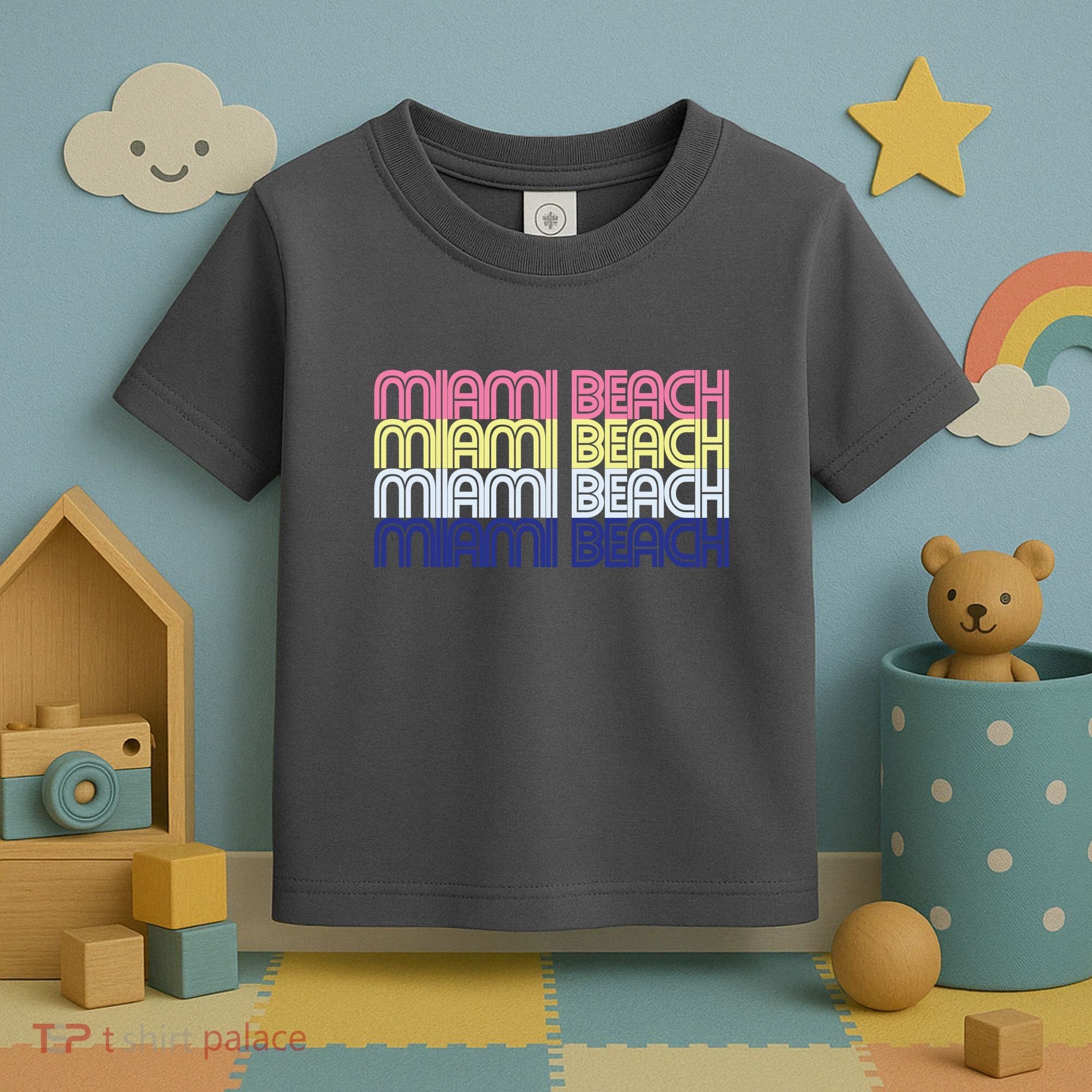 Miami Beach Repeat Toddler T-Shirt