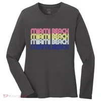 Miami Beach Repeat Women's Long Sleeve Shirt thumb 0