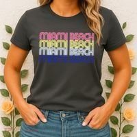 Miami Beach Repeat Women's T-Shirt thumb 2