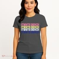 Miami Beach Repeat Women's T-Shirt thumb 4
