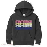 Miami Beach Repeat Kids Hoodie thumb 0