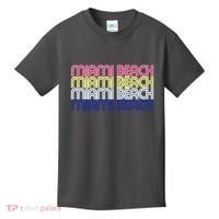 Miami Beach Repeat Kids T-Shirt thumb 0