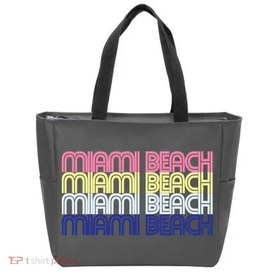 Miami Beach Repeat Tote Bag