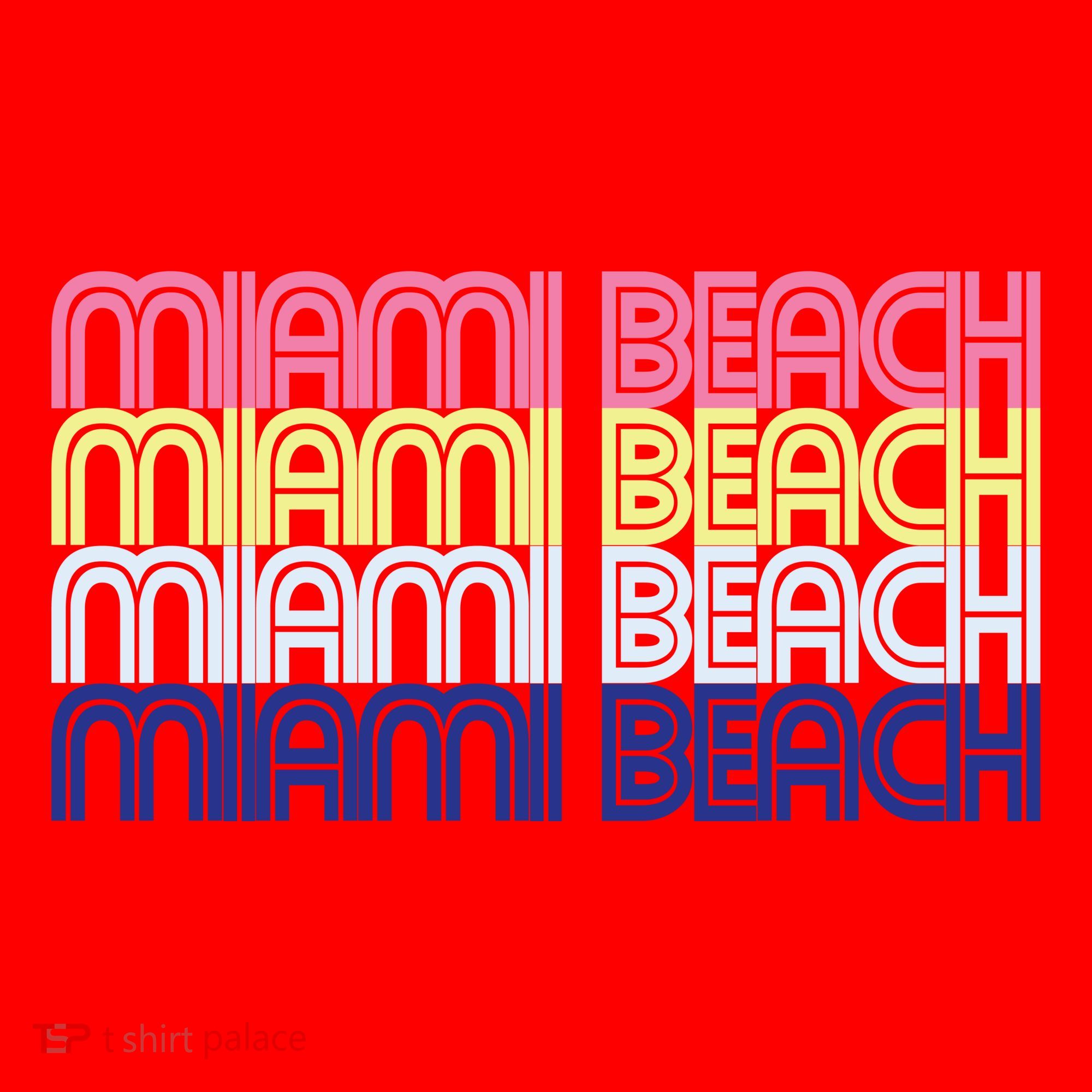 Miami Beach Repeat Santa Hat