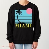 Miami Beach Sunset Women's Sweatshirt thumb 0