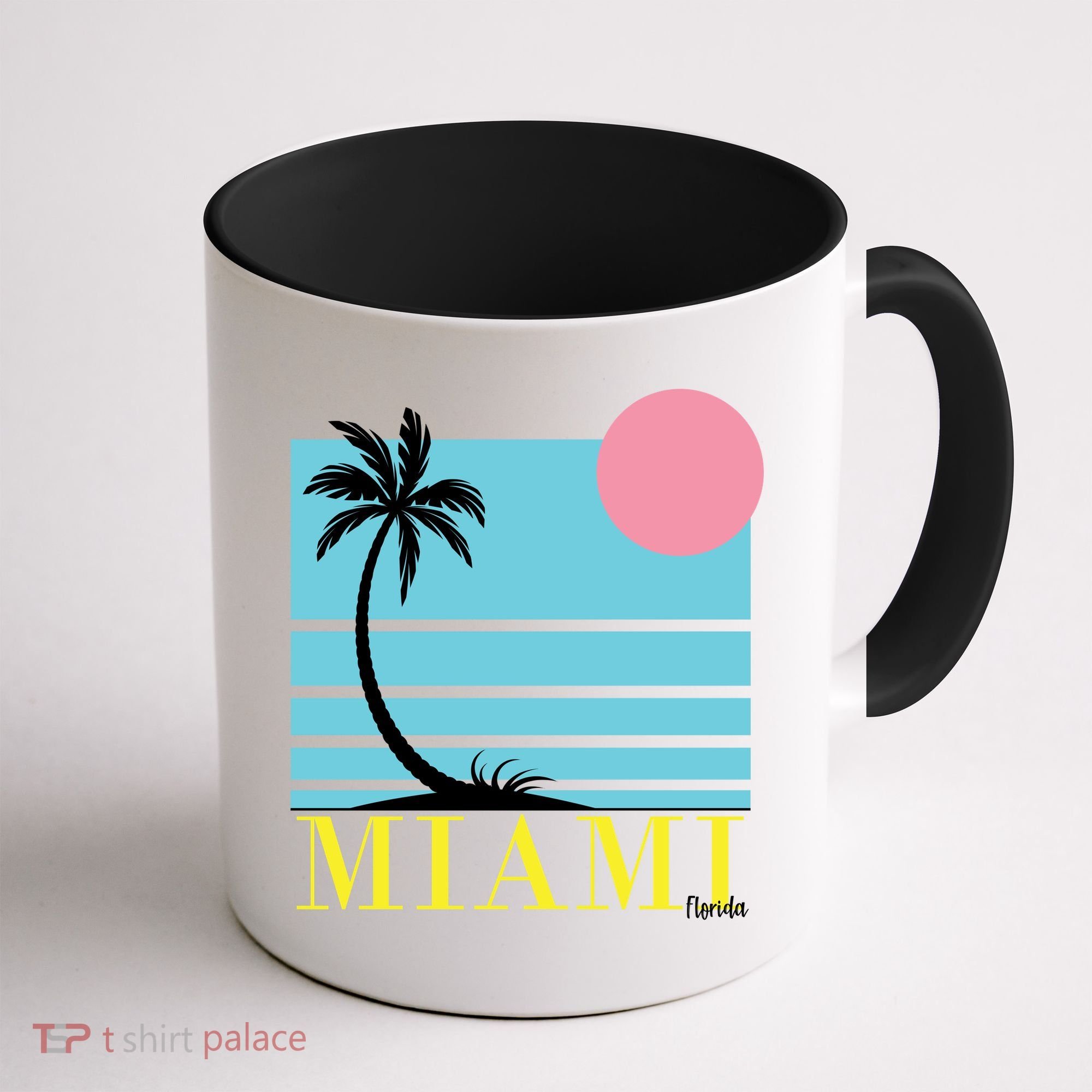 Miami Beach Sunset Coffee Mug