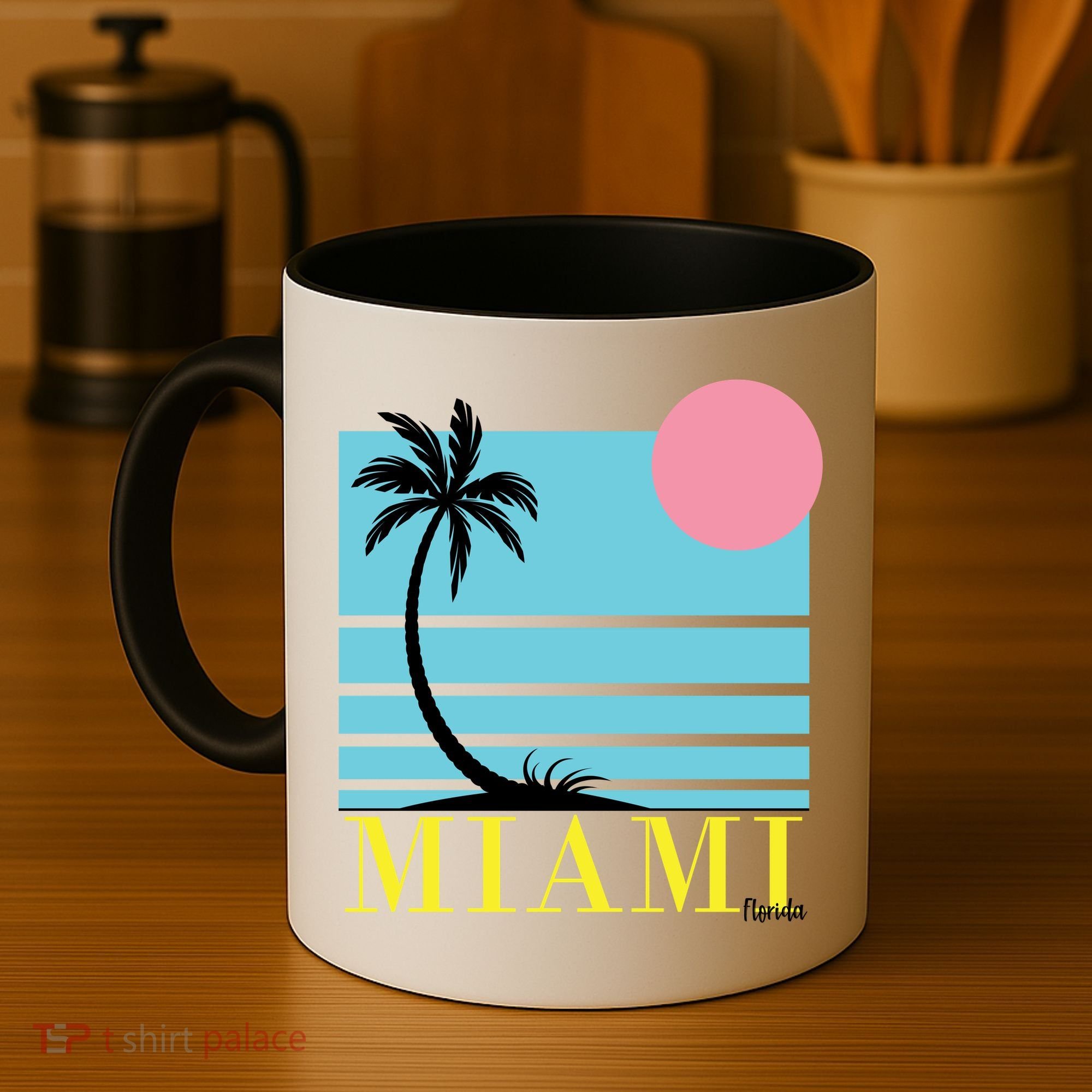 Miami Beach Sunset Coffee Mug