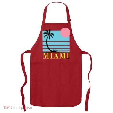 Miami Beach Sunset Apron