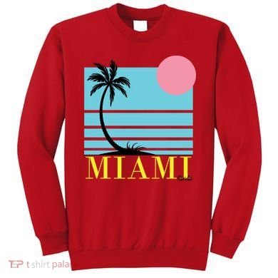 Miami Beach Sunset Sweatshirt