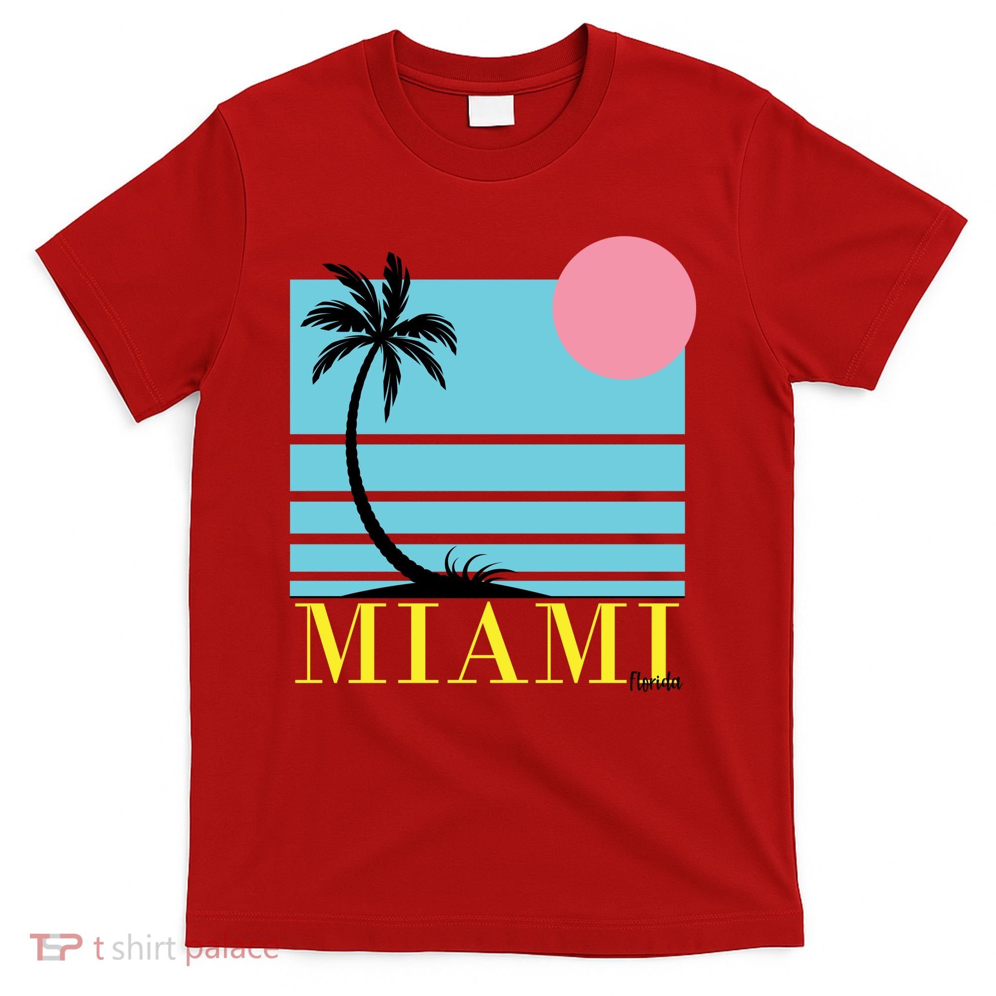 Miami Beach Sunset T-Shirt