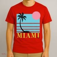 Miami Beach Sunset T-Shirt thumb 3