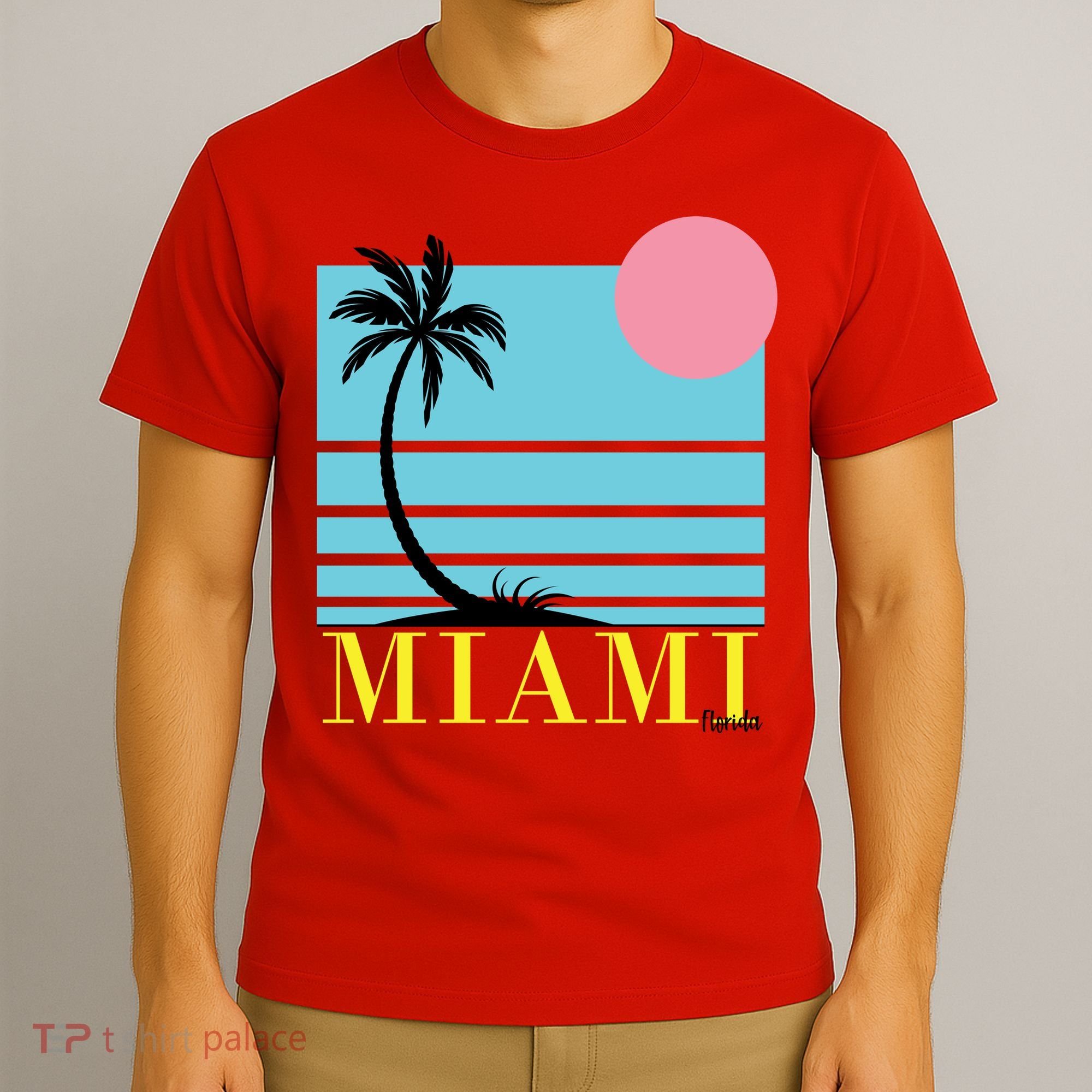 Miami Beach Sunset T-Shirt