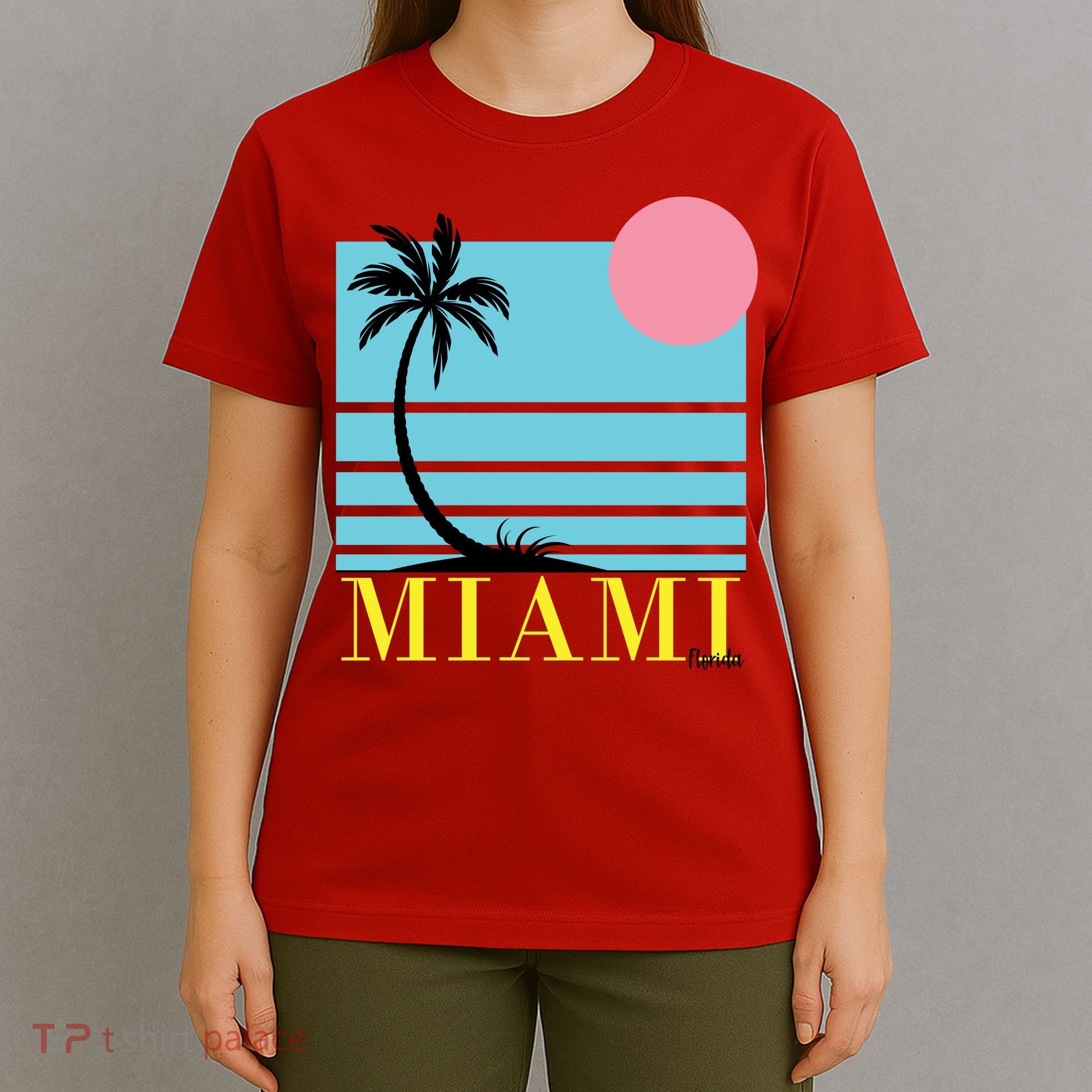 Miami Beach Sunset T-Shirt
