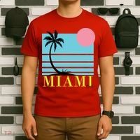 Miami Beach Sunset T-Shirt thumb 6