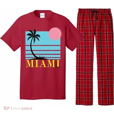 Miami Beach Sunset Pajama Set