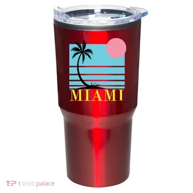 Miami Beach Sunset Tumbler
