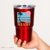 Miami Beach Sunset Tumbler thumb 2