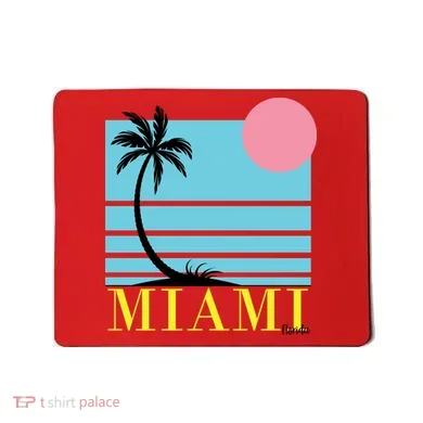 Miami Beach Sunset Mousepad