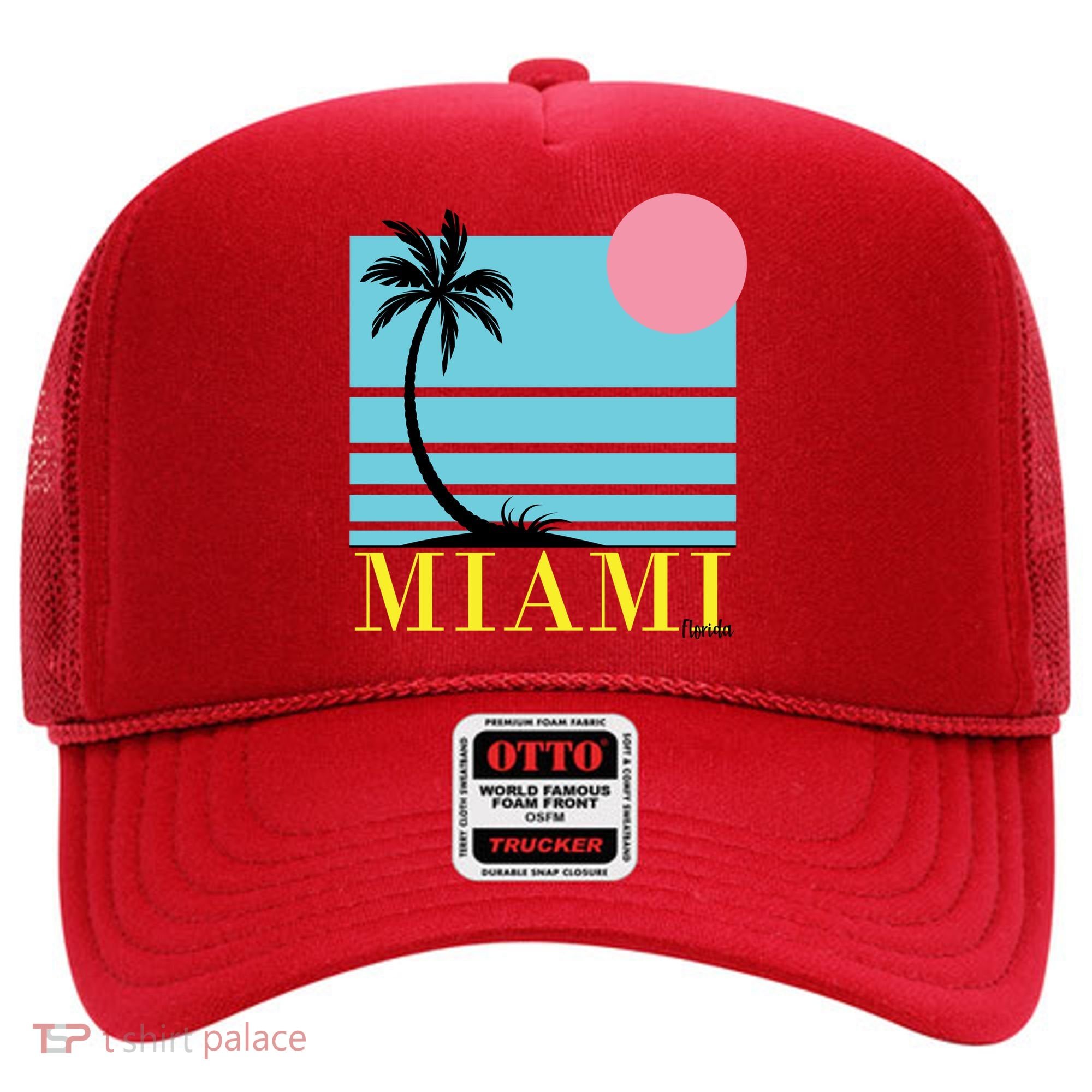 Miami Beach Sunset Hat