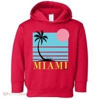 Miami Beach Sunset Toddler Hoodie thumb 0