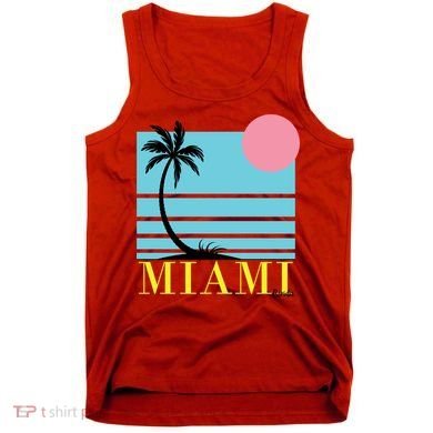 Miami Beach Sunset Tank Top