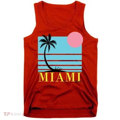 Miami Beach Sunset Tank Top