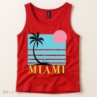 Miami Beach Sunset Tank Top thumb 2