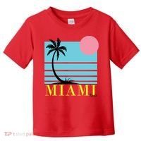 Miami Beach Sunset Toddler T-Shirt thumb 0