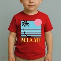 Miami Beach Sunset Toddler T-Shirt thumb 2