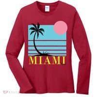 Miami Beach Sunset Women's Long Sleeve Shirt thumb 0