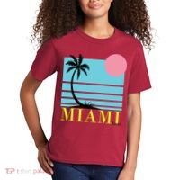 Miami Beach Sunset Kids T-Shirt thumb 2