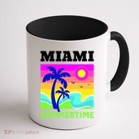 Miami Summertime Coffee Mug thumb 1