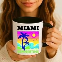 Miami Summertime Coffee Mug thumb 3