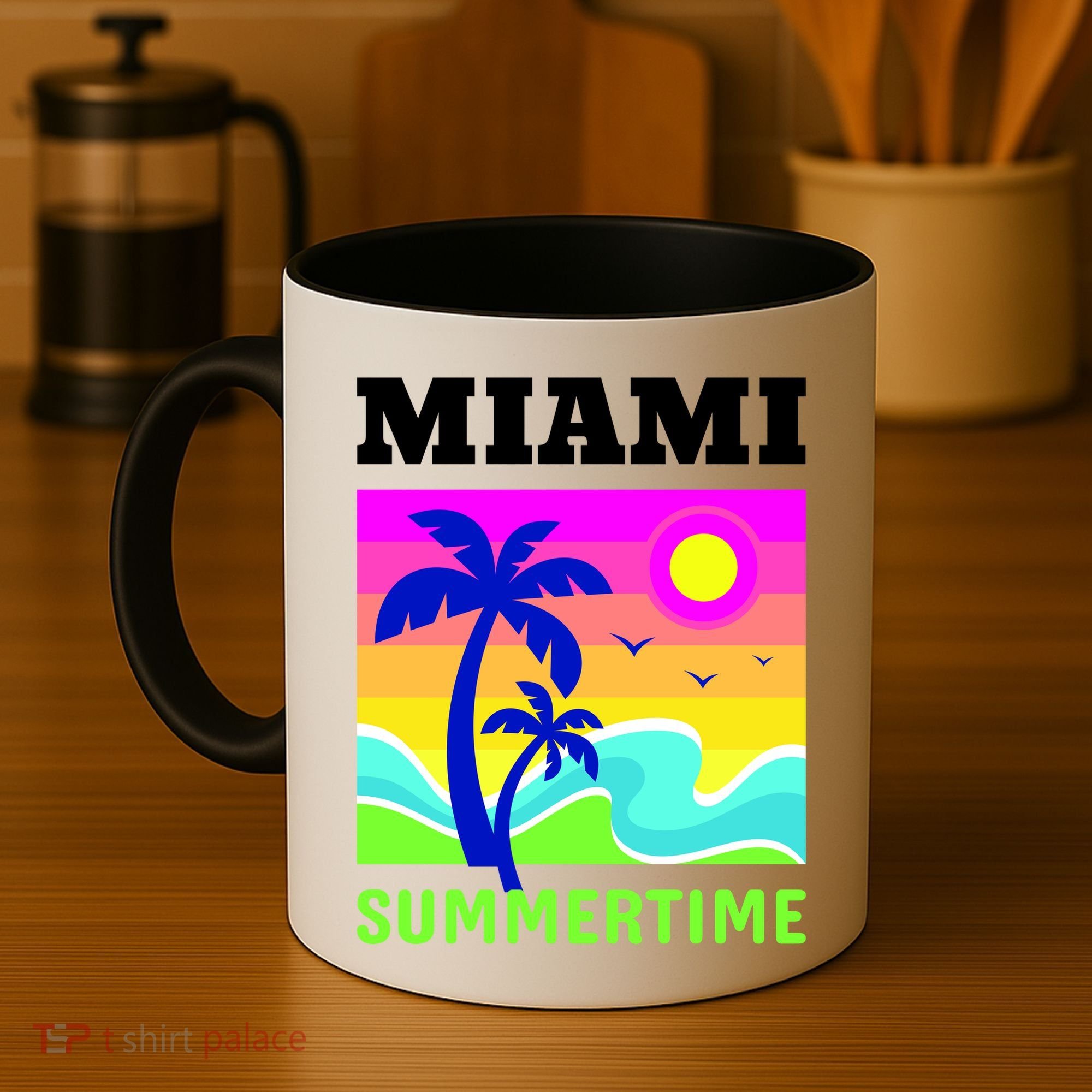 Miami Summertime Coffee Mug