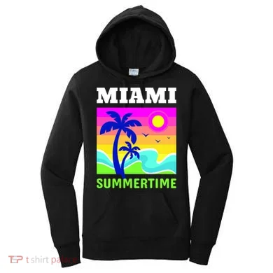 Miami Summertime Women's Hoodie